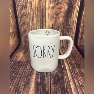 Rae Dunn Canada / Canadian Sorry Mug with Maple Leaf Inside